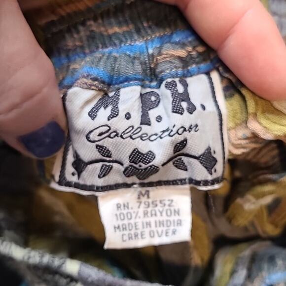 Vintage 90's MPH Collection boho maxi skirt - Picture 3 of 5